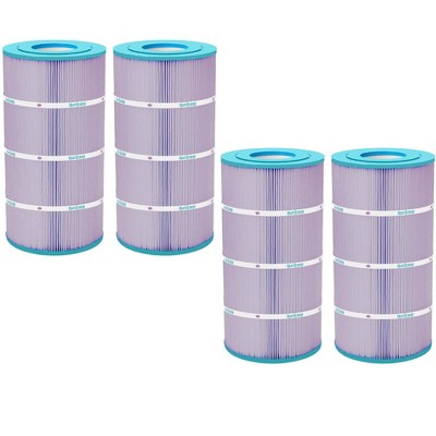  Hurricane Filters 4 Pack HF8409-01P Platinum Purple Pool Filter Cartridge Replacement For PA90, Unicel C-8409, Filbur FC-1292