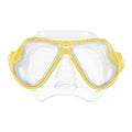  Hawaii Divers Beluga Jr Snorkel Mask – Yellow (Unisex | Ages 8+)