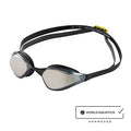  FINIS Mach 1 Low-Profile Racing Goggles With Carry Bag - 5 Nose Pieces - Swim Cap