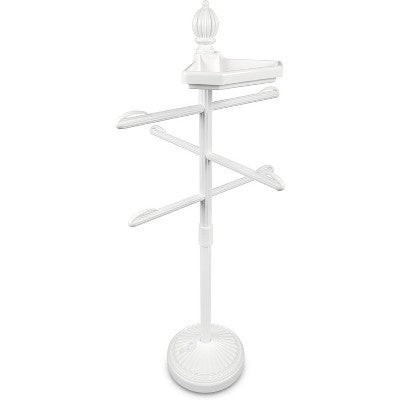  O2COOL Pool & Spa Valet, Adjustable Outdoor Pool & Patio Towel Holder