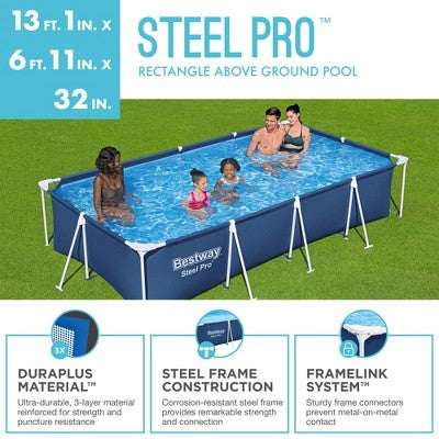 Bestway Deluxe Splash Kids Ground Swimming Pool (Pool Only)
