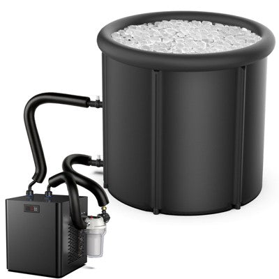  Mojgar Ice Bath Tub For Cold Plunge 100Gal Ice Pod With Lid & Cover