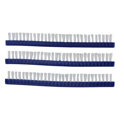  Pool Central 9.25" Replacement Brushes For Pool Vacuum Head - Pack Of 3