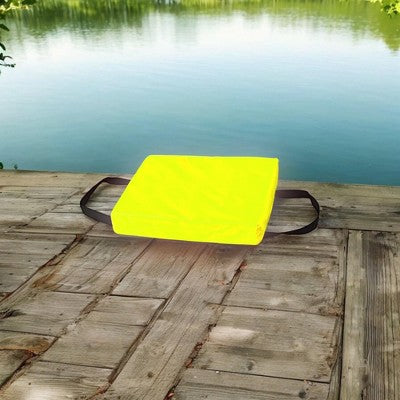  Bradley Type IV Boat Cushion USCG Approved Throwable Flotation Device; Coast Guard Approved Throw Preserver With Foam Cushion