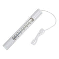  Northlight 6.75" White Round Swimming Pool Thermometer With White Cord