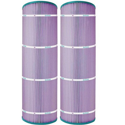  Hurricane 2 Pack HF8417-01P Platinum Purple Pool Filter Cartridge For PA175, Unicel C-8417, Filbur FC-1294, Hayward Star-Clear Plus C1750, C1900
