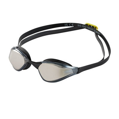  FINIS Mach 1 Low-Profile Racing Goggles With Carry Bag - 5 Nose Pieces - Swim Cap