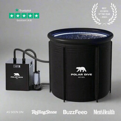  Polar Dive USA V5 Water Chiller For Ice Baths In Black