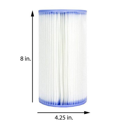  Intex Swimming Pool Easy Set Type A Replacement Filter Pump Cartridge (3 Pack)