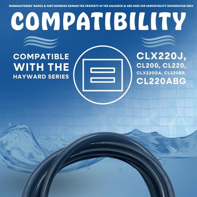  Poolzilla 8’ FT Chlorinator Tubing - Compatible With Hayward CLX220J, CL220, CLX220GA