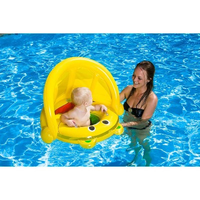  Poolmaster Swimming Pool Float Baby Bear Rider With Sun Protection
