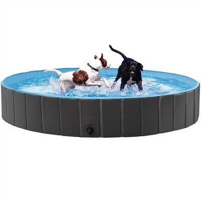  Yaheetech Foldable Pet Swimming Pool For Cats And Dogs