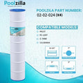 Poolzilla Replacement Pool Filter For PLF137A, Pleatco PA137, Filbur FC-1297, FC-6455, Unicel C-7490, Hayward CX 1380, C-5500, C5520
