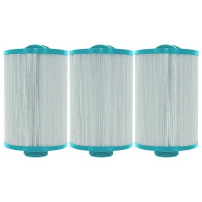  Hurricane 3 Pack HF4H20-01 Advanced Pool And Spa Filter Cartridge Replacement For PSG25P4, Unicel 4CH-20, Filbur FC-0185,White