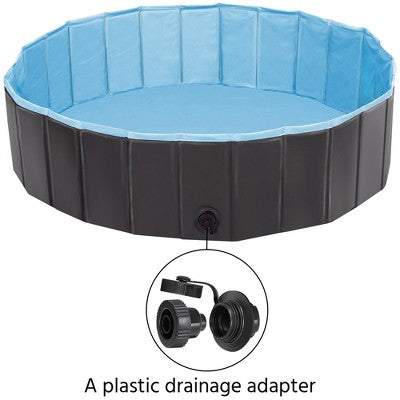  Yaheetech Foldable Pet Swimming Pool For Cats And Dogs