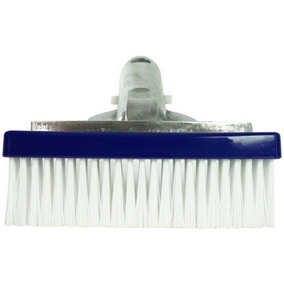  Pool Central Swimming Pool Bristle Brush Head With Aluminum Handle 5.5" - Blue