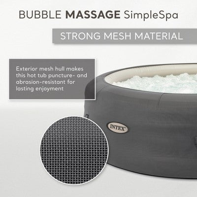  Intex SimpleSpa Bubble Massage Inflatable