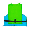  O'Brien Youth Life Jacket - Green: Nylon Vest, Buckle Closure, 55-88 Lbs Range