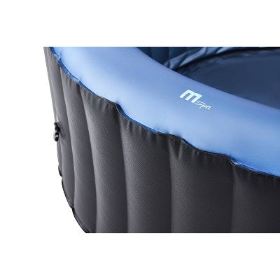  MSpa Bergen Round Bubble Spa With Thermal Cover 245 Gal 138 Electric 110 Volt AC Inflatable Hot Tub