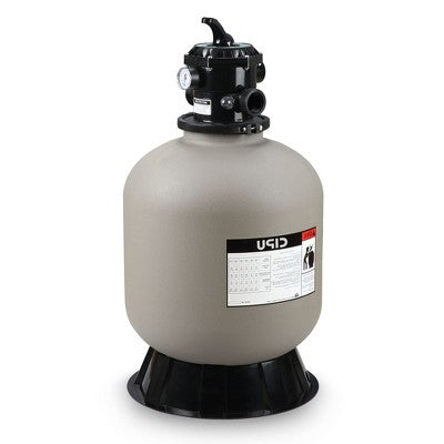  Northlight 24-Inch Top Mount Swimming Pool Sand Filter With 6-Way Valve