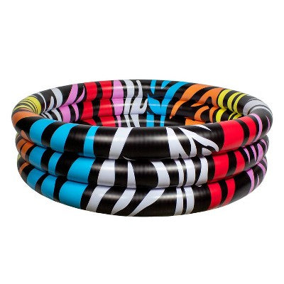 Poolmaster Zebra Inflatable Swimming Pool