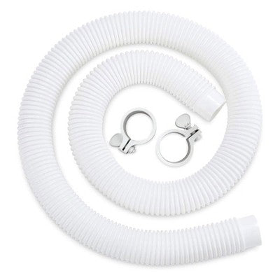  Funsicle P56000017 Universal Hose Kit, Replacement Hose For Above-Ground Pools, Hose With 2 Clamps, 59" Long X 1.5" Diameter, (2 Pack)