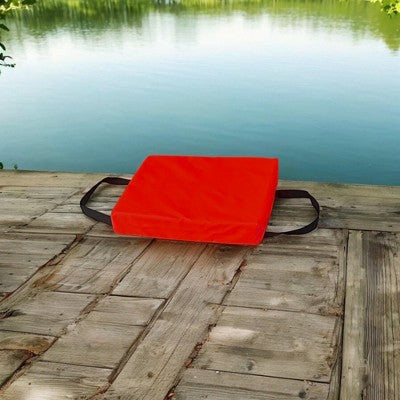  Bradley Type IV Boat Cushion USCG Approved Throwable Flotation Device; Coast Guard Approved Throw Preserver With Foam Cushion