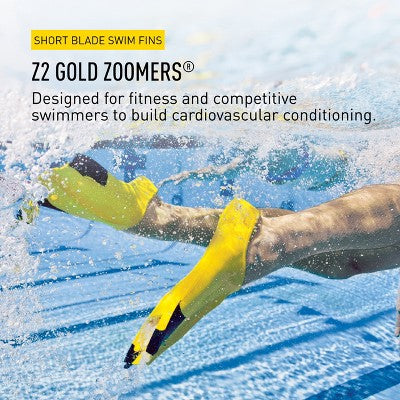  FINIS Youth Zoomer Fins, Z2 Gold