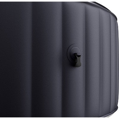  MSpa Aurora Round Bubble Spa With Thermal Cover 245 Gal 138 Electric 110 Volt AC Inflatable Hot Tub