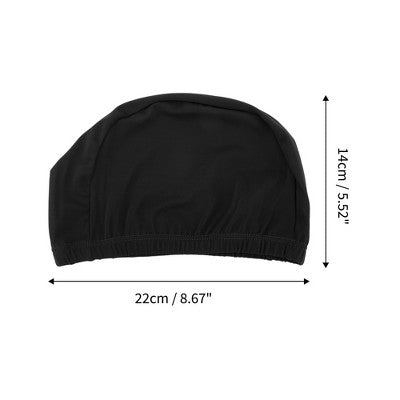 Unique Bargains Elasticity Swim Cap 5.51"x8.66" 1 Pc