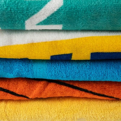  Northlight Printed Light Weight Assorted Beach Towels - Pack Of 24