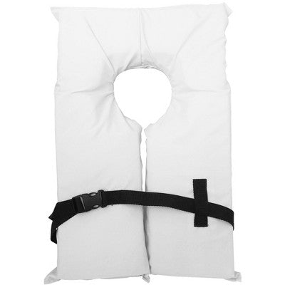  Hardcore 3 Pack Coast Guard Approved Life Jackets For Adults. High Visibility Color Type II Keyhole Life Vest. Compliance Flotation Device