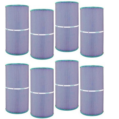  Hurricane 8 Pack HF7469-04P Platinum Purple Pool Filter Cartridge For PCC60, Unicel C-7469, Filbur FC-1975, Clean & Clear 240, SwimClear C2025
