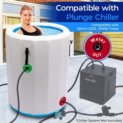  SereneLife Inflatable Cold Plunge Tub