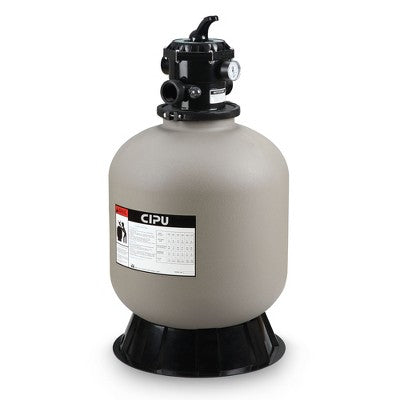  Northlight 24-Inch Top Mount Swimming Pool Sand Filter With 6-Way Valve