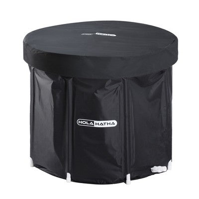  HolaHatha 120 Gal Ice Bath Tub, Portable Cold Water Plunge Recovery Tub W/ Lid Cover
