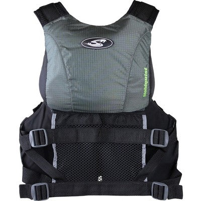  Stohlquist Men's Ebb Lifejacket (PFD) Gray XX-Large (46in - 52in)