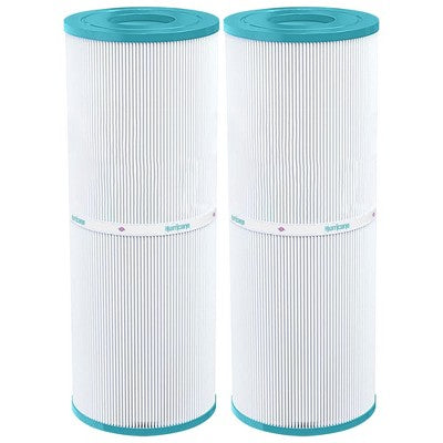  Hurricane 2 Pack HF4326-01 Advanced Spa Filter Cartridge For PRB25, Unicel C-4326, Filbur FC-2375, Dynamic Series I RDC-25, Waterway 25 In-Line