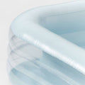  6' X 22" Deluxe Rectangular Family Pool Blue - Sun Squad™: Inflatable PVC Kit