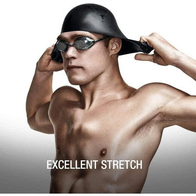  Link Active Adult Silicone Swim Cap Durable Comfortable BONUS EAR & NOSE PLUGS INCLUDED!!!