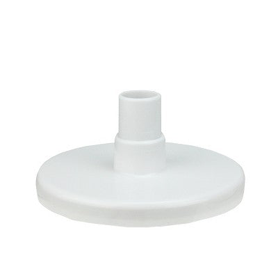  Northlight Round Classic Swimming Pool Vacuum Plate 6.25" - White