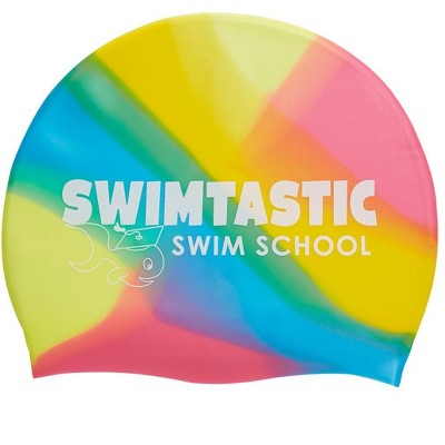  Sporti Swimtastic Multi Color Silicone Swim Cap