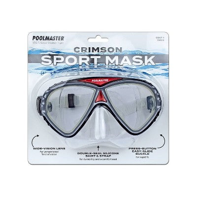  Poolmaster Crimson Sport Swim And Dive Mask
