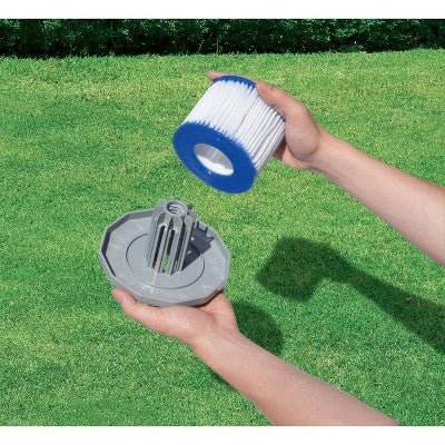  Intex Swimming Pool Easy Set Filter Cartridge Replacement Type H (12 Pack)