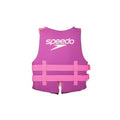  Speedo Junior Life Jacket Vest - Pink/Purple/Orange: Youth Size, Zipper & Buckle Closure, 50-90 Lbs