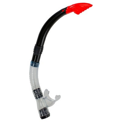  Pool Central 2pc Zray Teen/Young Adult Scuba Mask With Snorkel Dive Set - Medium/Large - Black/Red