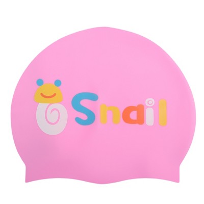  Unique Bargains Kid's Silicone Snail Swim Cap 1 Pc