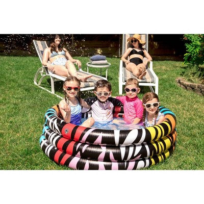  Poolmaster Zebra Inflatable Swimming Pool