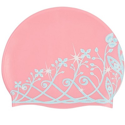  Sporti Tiara Silicone Swim Cap Jr.