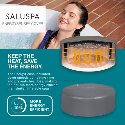 Bestway SaluSpa Fiji AirJet Inflatable Hot Tub With EnergySense Cover